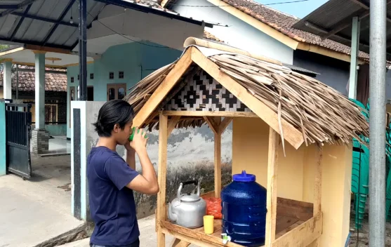 Sedekah Air Penghantar Doa Jemaah Haji Pandeglang