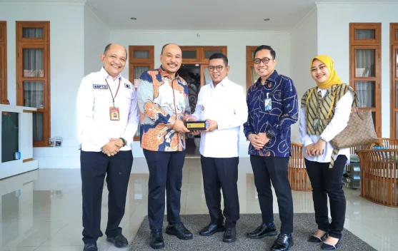Gubernur Andra Soni Terima Kunjungan Kepala BPJS Ketenagakerjaan Banten