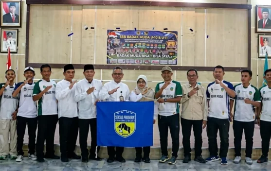 Bupati Pandeglang Lepas SSB Badak Muda ke Turnamen Nasional