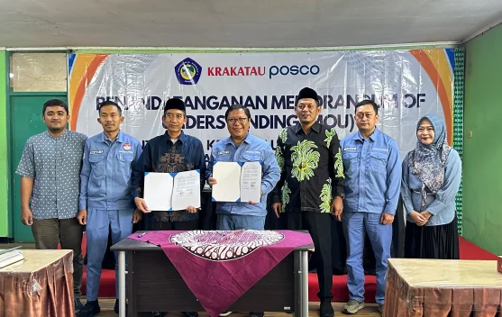 Krakatau Posco dan Unival Sepakat Kembangkan Pendidikan Berkelanjutan