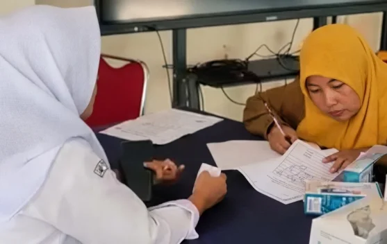 Kemenag dan Dinkes Pandeglang Gelar Cek Kesehatan Gratis bagi Siswa Madrasah