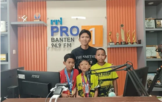 Sepatu Roda Jadi Wadah Prestasi Anak Banten