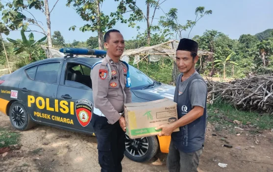 Polsek Cimarga Dukung Swasembada Pangan Melalui Bibit Jagung Berkualitas