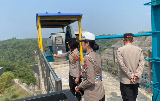 Kapolres Lebak Pastikan Bendungan Karian Siap Hadapi Karhutla