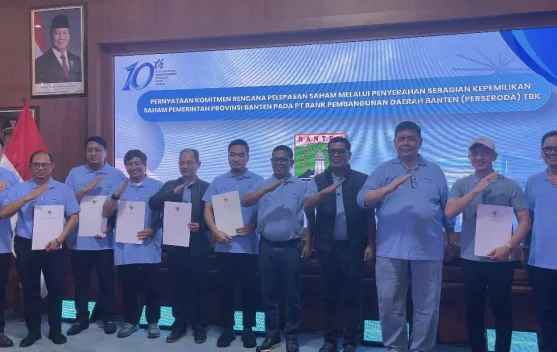 Pemprov Banten Alihkan Saham Bank Banten Kepada Delapan Daerah