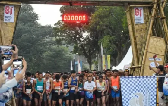 Runk5bitung 2026 Sedot Ribuan Pelari, Hasbi Bidik Sport Tourism