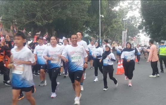Runk5Bitung 2026 Diikuti Ribuan Pelari Berbagai Kalangan