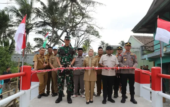 TNI dan Pemkab Serang Percepat Pembangunan Infrastruktur Desa