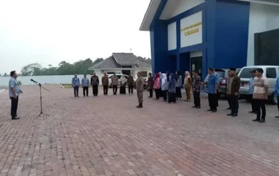 Meriahkan Hari Kemerdekaan, Kecamatan Cibadak Gelar Lomba Lari
