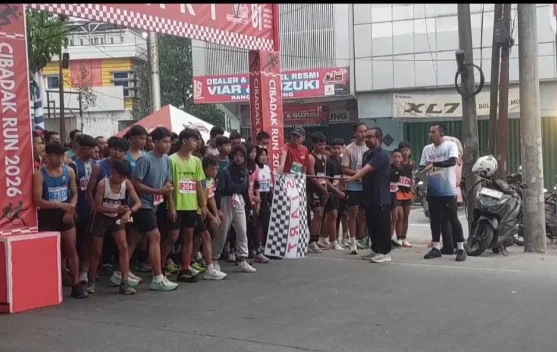 Cibadak Run 5K Diikuti 941 Peserta
