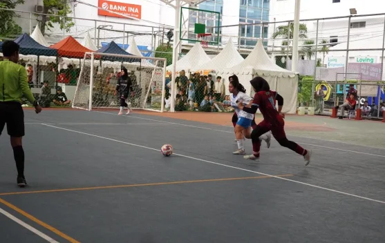 Aida Andalkan Kekompakan dan Kontrol Emosi saat Bertanding Futsal
