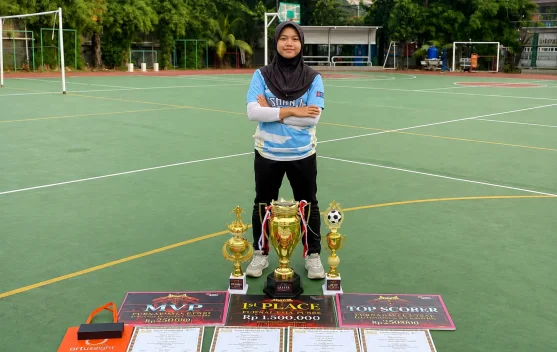Dari Ajakan Teman, Aida Tekuni Futsal hingga Berprestasi