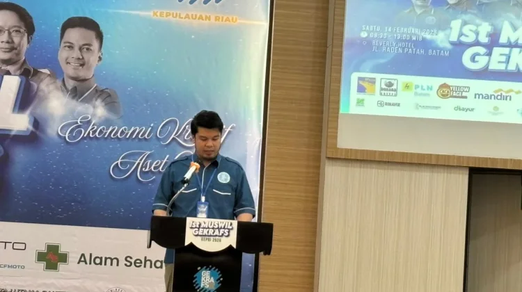 Stephane Apresiasi Pengurus Gekrafs Kepri