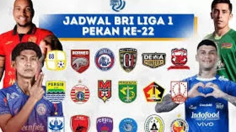 Jadwal Pertandingan BRI Liga 1 Pekan Ke-22 Musim 2025/20RI