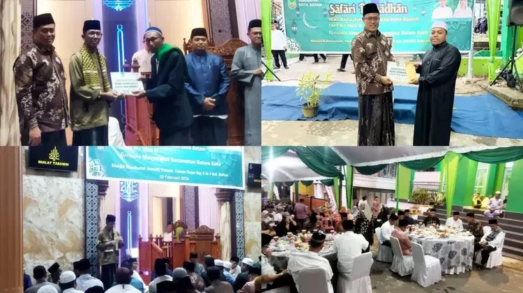 Pemko Batam dan BAZNAS Hadir di tengah Warga lewat Safari Ramadhan