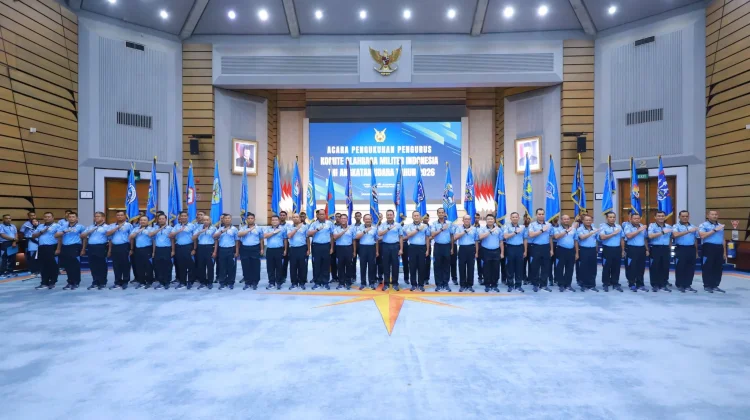23 Pati TNI AU Kukuhkan Pengurus KOMIAU 2026