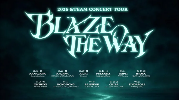 &TEAM Umumkan Tur Asia BLAZE THE WAY 2026