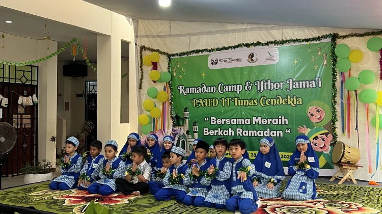 PAUD IT Tunas Cendekia Gelar Ramadhan Camp & Ifthor Jama'i