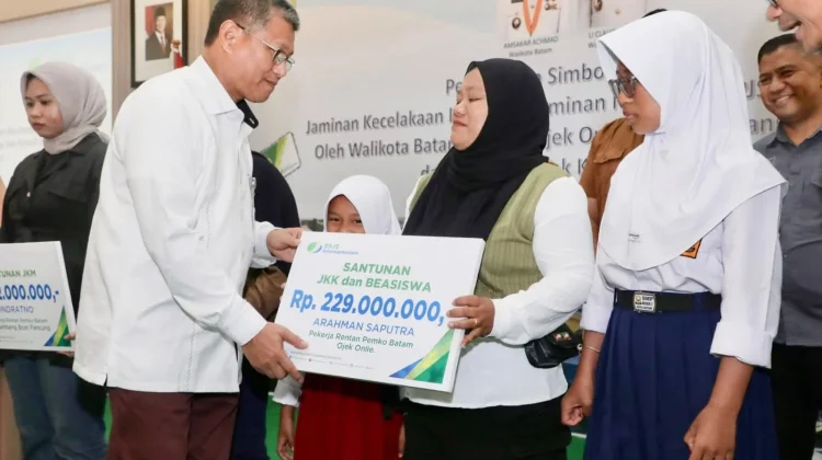 Iuran BPJS Ketenagakerjaan Ojol, Penamban dan Tukang Becak Ditanggung Pemko Batam
