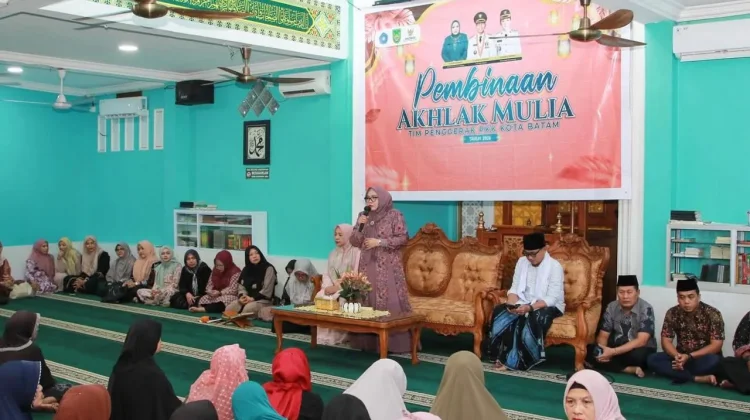 Bangun Generasi Berkarakter, TP PKK Batam Gelar Kegiatan Pembinaan Ahlak Mulia
