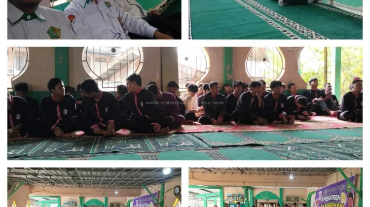 KUA Bengkong Bekali Pelajar SMK MHS Batu Ampar Nilai Spiritual dan Etika
