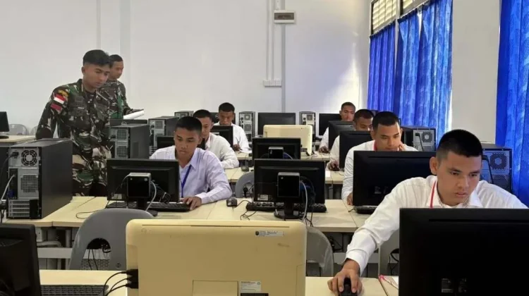 Lanud Hang Nadim Gelar Tes Psikologi Casis Tamtama