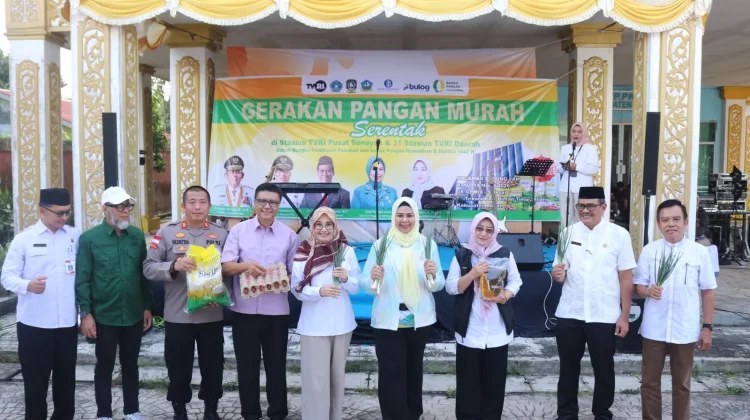 Dewi Ansar Hadiri Gerakan Pangan Murah jelang Ramadan