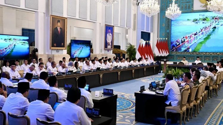 Menhan Hadiri Sidang Kabinet Bahas Kesiapan Idulfitri Nasional
