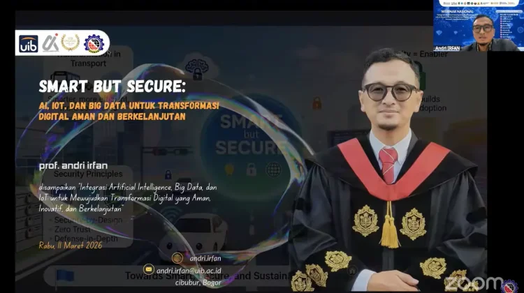 Guru Besar UIB: AI, Big Data, dan IoT Bukan “Durian Runtuh”