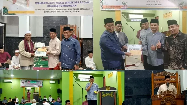Safari Ramadhan Batam 2026 Hari ke-26 Ramadan, Pemko dan BAZNAS Salurkan Bantuan