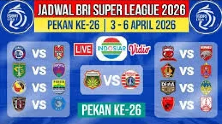 Jadwal BRI Liga 1 Pekan Ke-26  Musim 2025/2026