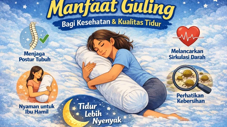 Manfaat Bantal Guling Bagi Kualitas Tidur