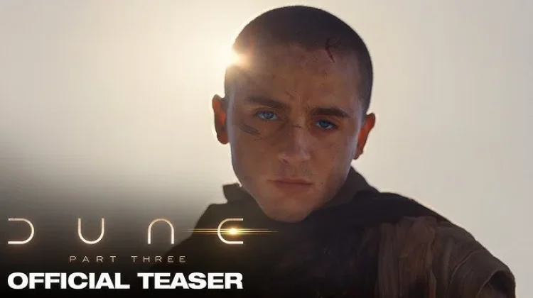 Teaser Dune Part Three Resmi Dirilis