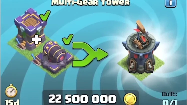 Hadirnya Multi Gear Tower Evolusi Baru Pertahanan di Clash of Clans