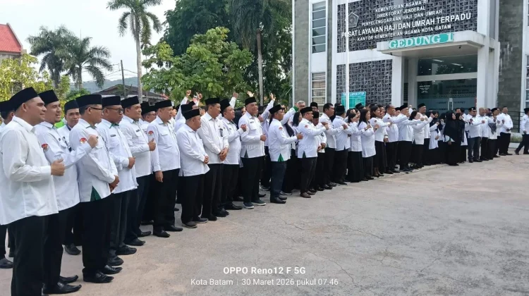 Kepala Kemenag Batam Minta Ada Transformasi Kinerja Pegawai
