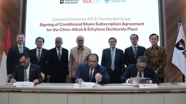Danantara & INA Tandatangani MoU Investasi di Proyek CA-EDC Chandra Asri Group