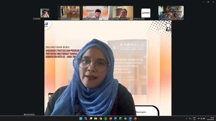 Bawaslu Apresiasi Buku Kebijakan Strategis Pencegahan di Jatim