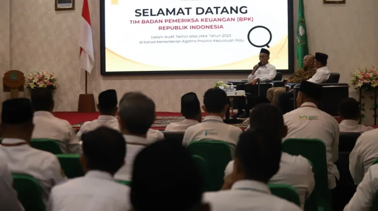 Kanwil Kemenag Kepri Mulai Entry meeting Dengan BPK RI