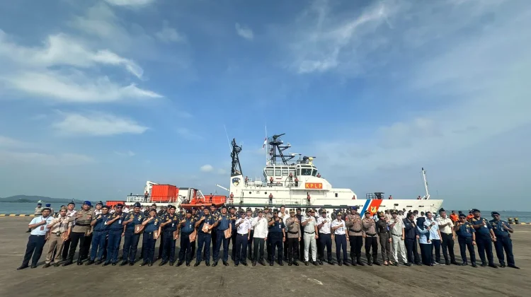 Satgas Gabungan Tutup Posko Angkutan Laut Lebaran 2026 di Batu Ampar Dengan Apel