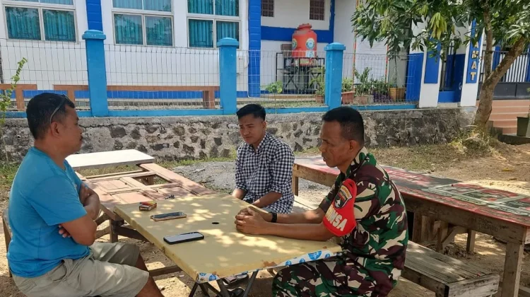 Babinsa Belian Dorong Peran Aktif Warga Jaga Keamanan Lingkungan