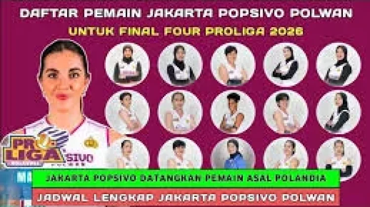 Daftar Pemain Utama Pemain Popsipo Polwan Proliga 2026