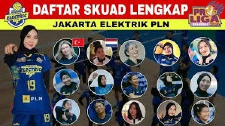 Daftar Pemain Utama Jakarta Electric PLN Proliga 2026