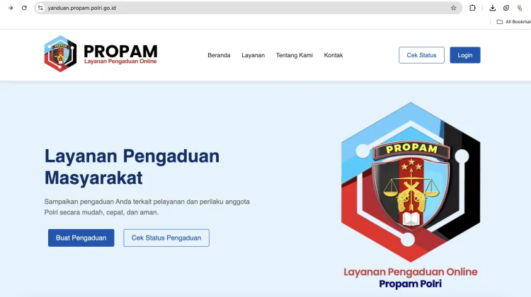 DivPropam Polri Gencarkan Sosialisasi Aduan lewat Yanduan QR Code