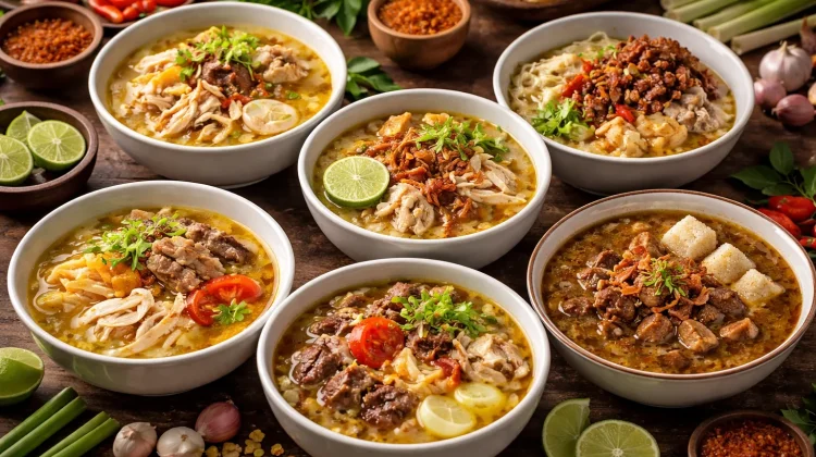 Beda Daerah, Beda Rasa! Ini Ragam Soto Nusantara