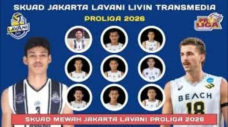 Daftar Pemain Lavani Final Four Proliga Tahun 2026