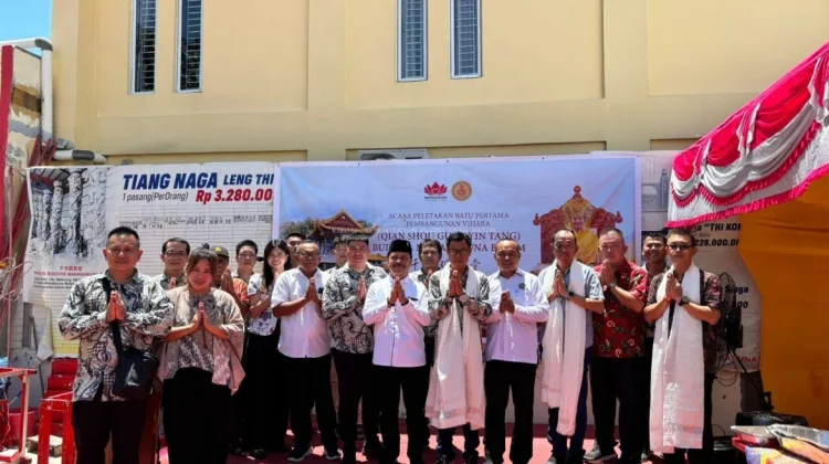 Pembangunan Vihara Buddha Mahakaruna Batam Resmi Dimulai