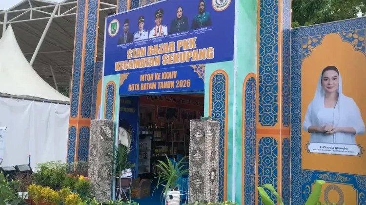 Stan UMKM TP PKK Kecamatan Sekupang Ramaikan Bazar MTQH Batam