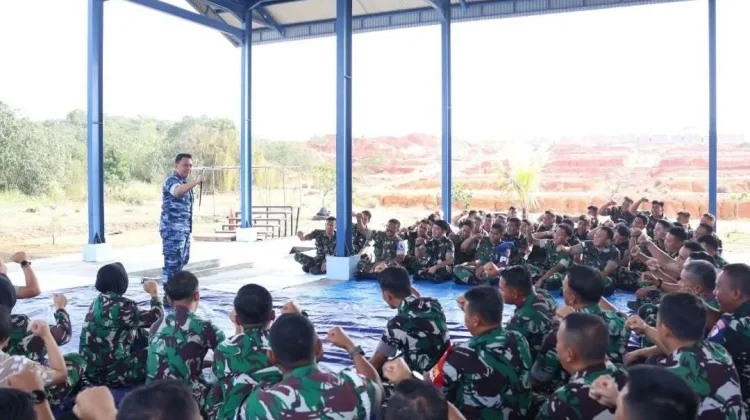 Exit Briefing Danlanud Hang Nadim Penuh Haru Kebersamaan