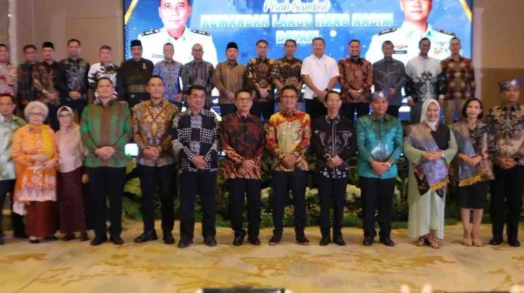 DPRD Batam Hadiri Pisah Sambut Danlanud Hang Nadim