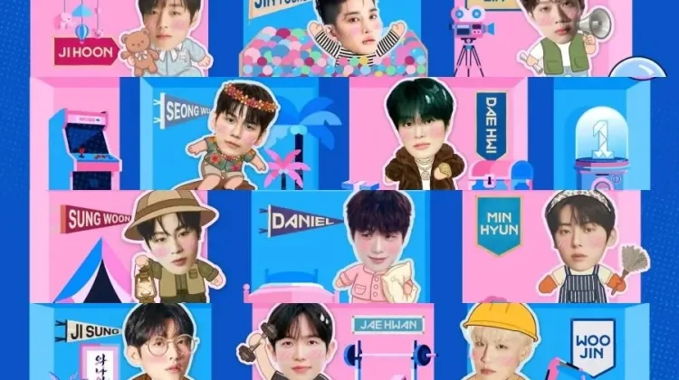Wanna One Kembali dengan Varietyshow Konsep Kamar Unik